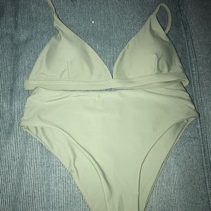 Jade green bikini set!!